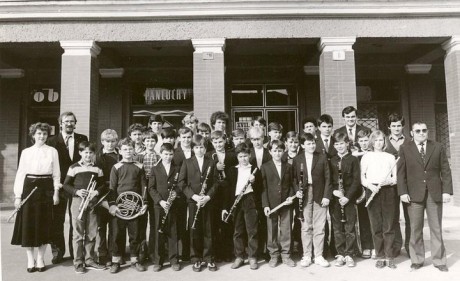 Dychovy orchester 1986