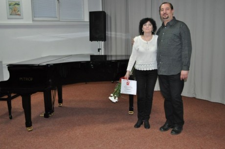 STANČEKOVA PRIEVIDZA 2014 - Mgr.art. Martin Malachovský, ArtD., Eva Balagová (cena poroty za klavírny sprievod)